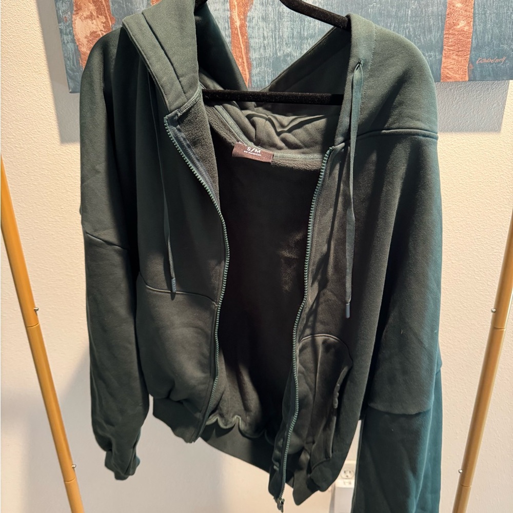 Popflex Cloud Hoodie in green, Size S/M - Picture 2 of 3